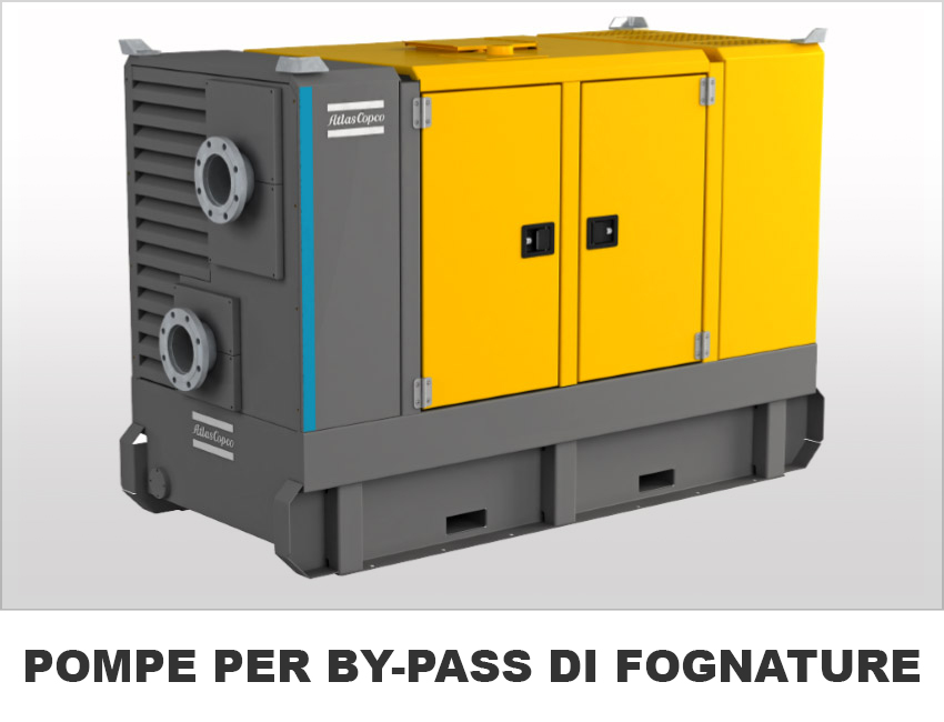 Pompe per by-pass di fognature